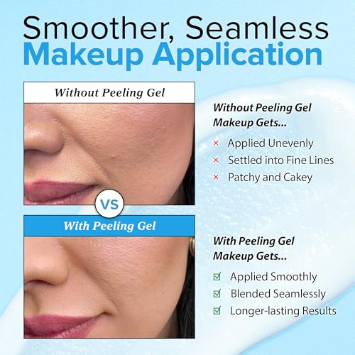 Brightening Peeling Gel with Rice Papaya & Hyaluronic Acid - 4.02 Fl Oz 2 Pack
