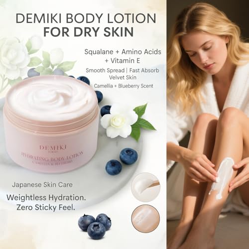 Hydrating Body Lotion with Squalane & Amino Acids - Dry Skin Relief 6.76 fl oz