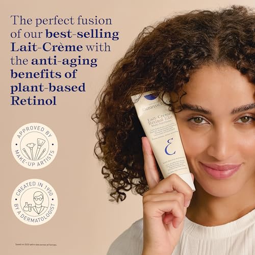 Embryolisse Lait-Cr?me Retinol Alternative Anti-Aging Face Moisturizer & Makeup Primer for Normal to Sensitive Skin. Reduces Fine Lines, Wrinkles & Puffiness, 2.54 Fl Oz