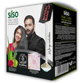 Hair Color Shampoo Natural Black 20g Pack of 20 - Grey Coverage & Shine