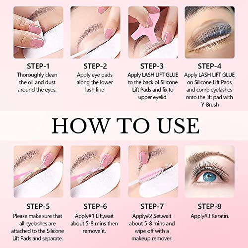 Libeauty Lash Lift Kit for Eyelash Perming & Curling DIY Professional Beauty
