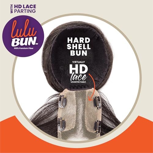 Sensationnel Lulu Bun Updo Hair Extensions Dark Brown - Easy Protective Style