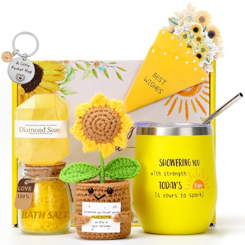 Positive Emotional Support Gifts for Women - Christmas Friendsgiving Best Friend Birthday Gifts, Care Package Gift for Mom Grandma Her Female Girls Sister Wife Besti