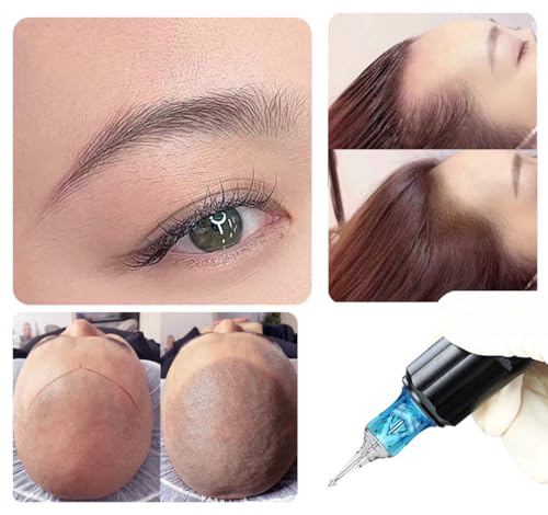 Diamond-Like Material Permanent Makeup Needle Cartridge for Microblading & Scalp Micropigmentation