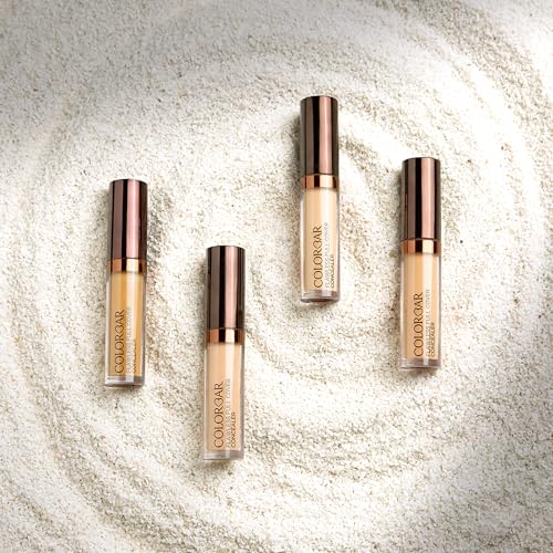 Colorbar Flawless Full Cover Concealer - Face Makeup Concealer with Liquid-to-Powder Formula - Hides Scars and Discoloration - 001 Velvet - 0.2 oz