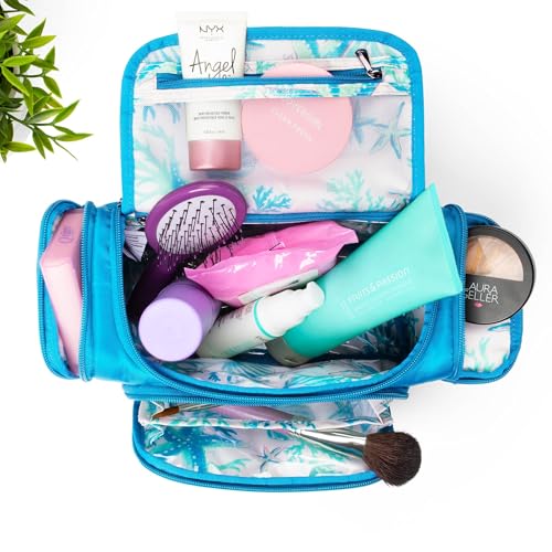 Lug Trolley Medium Cosmetic Case, SKY