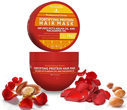 8.45 Fl Oz Hair Mask & Deep Conditioner Set for Damaged Hair - Argan & Macadamia Oil