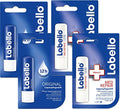 Labello Lip Balm Bundle with SPF 15 - Classic Care & Med Protection, 4 pcs