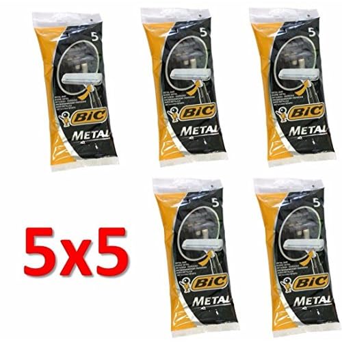 Bic Metal Razors -- 5 ct.