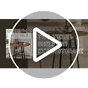 Round Dining Table for 2-4 with Storage Shelf - Rustic Brown & Black, 31.5 Inch