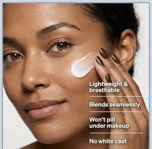 Ria Physical Daily Defense SPF 40 Face Sunscreen & Moisturizer, Lightweight & Non-Greasy