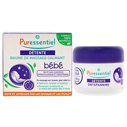 Puressentiel Baby Balm Lavender - 100% Pure & Natural, Vegan - Made in France - 1 Fl oz