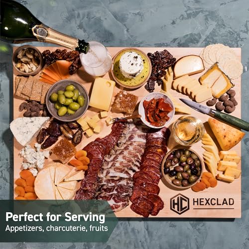 HexClad 24 x 18 Inch Extra Large Reversible Beechwood Cutting Board