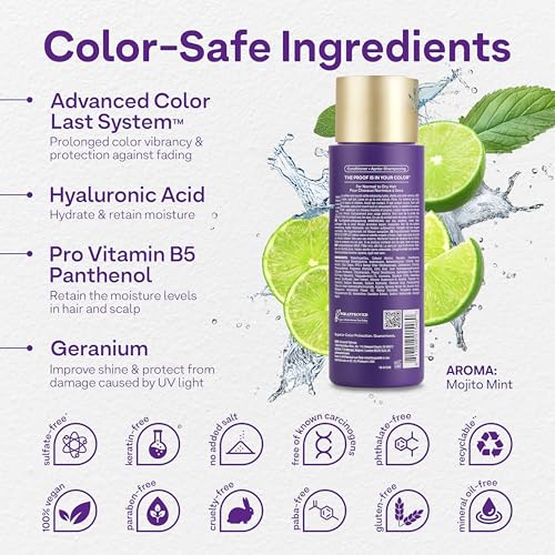 Colorproof Sulfate-Free Moisturizing Conditioner with Mojito Mint - 8.5 Fl Oz