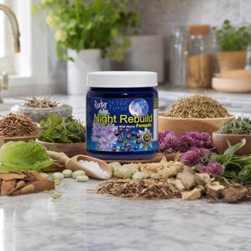 Herbal Night Rebuild Powder for Stress Relief & Sleep Support – 330g