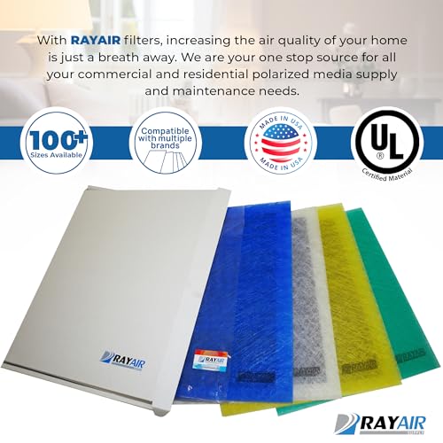 16x25 Air Filter Pads with Activated Carbon for MicroPower Guard - Replacement Media