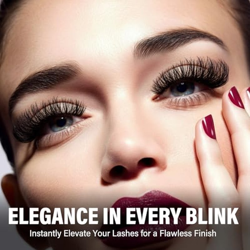 Magnetic Eyelashes, 3D Natural Look Magnetic Lashes Kit with Applicator - Reusable, Lightweight, Waterproof, Feathery Soft, No Glue, Easy to Apply for Instant Volume, 4 Pairs