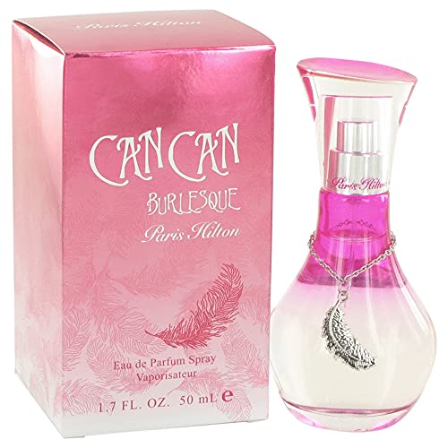 Paris Hilton Can Burlesque Eau De Parfum Spray for Women - Modern 1.7 Fl Oz