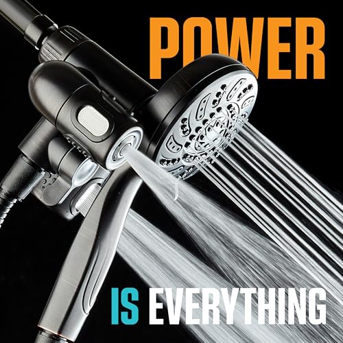 AquaDance High Pressure Handheld Shower Head Combo with Hydro Arms - Oil Rubbed Bronze