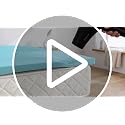 Czpalo Twin XL 3-Inch Cooling Gel Memory Foam Mattress Topper with Removable Cover