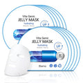 Bano Vita Genic Hydrating Jelly Mask Pack of 10 - Korean Face Sheet Masks