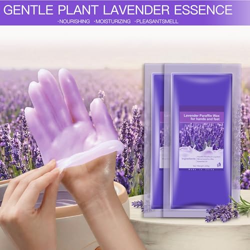 Paraffin Wax Machine for Hands & Feet 4000ml Large Capacity Spa Kit with Gloves & Booties