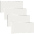 Acrylic Fluorescent Light Cover 23.75x47.75 Inches - 4 Pack, Diffuse Ceiling Lighting