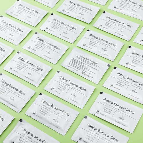 150 Pcs Waterproof Makeup Remover Wipes - Gentle Facial Cleansing Towelettes
