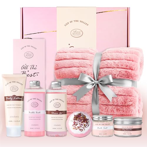 Luxury Spa Gift Basket for Women – Self Care & Relaxation Set with Bath & Body Products