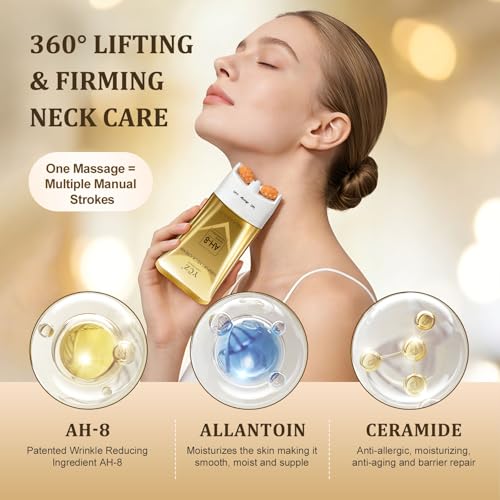 Ycz AH-8 Neck Firming Cream & Red-Glow Electric Eye Care Set