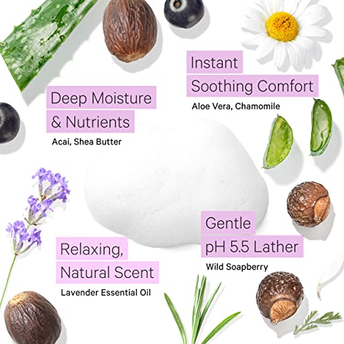 Tree to Tub Hydrating Face Moisturizer for Dry and Sensitive Skin & Sensitive Skin Face Wash for Dry Skin - Hyaluronic Acid Facial Moisturizer & Moisturizing Gentle Face Cleanser for Women & Men