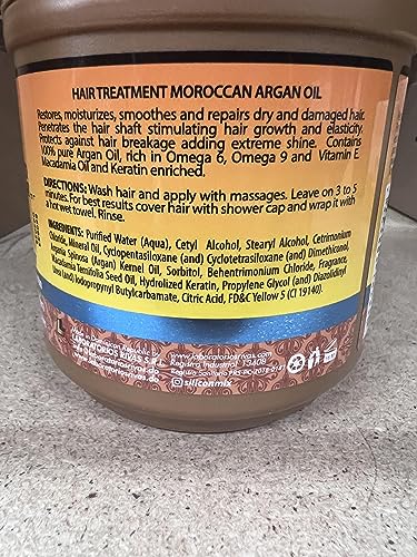 Silicon Mix Moroccan Argan Oil Hair Treatment 16oz Pack of 2 - Unscented