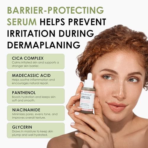 Dermaplaning Prepping Serum with Cica & Niacinamide for Smooth, Hydrated Skin