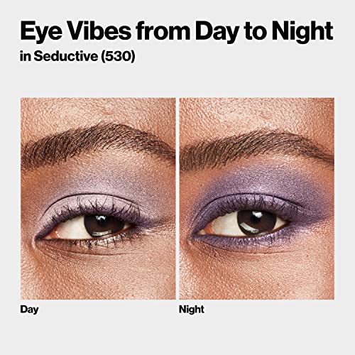 Revlon ColorStay Day to Night Eyeshadow Quad, Longwear Shadow Palette with Transitional Shades and Buttery Soft Feel, Crease & Smudge Proof, 530 Seductive, 0.16 Oz