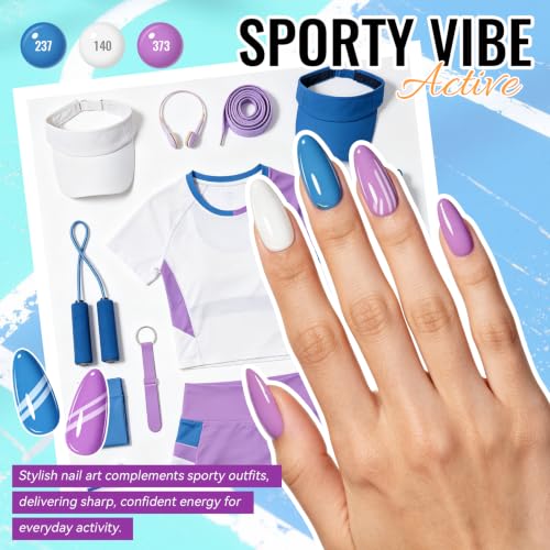 Gel Nail Kit with 48W UV Lamp & Electric Drill - Bright Luxe Tone, 69 Pieces
