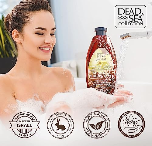 Dead Sea Collection Bubble Bath with Almond Vanilla - 2 Pack, 67.6 fl oz