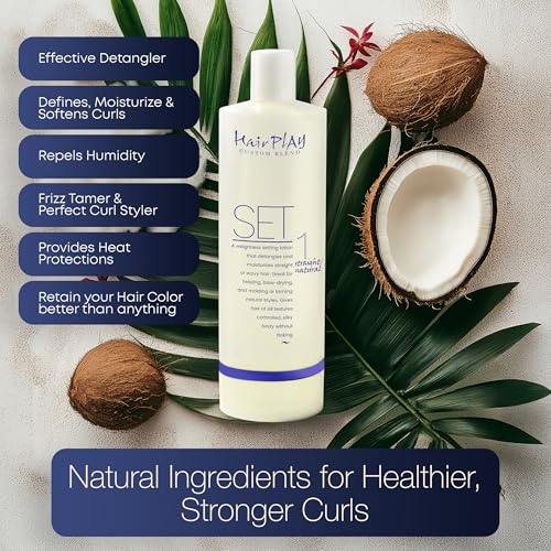 Light Hold Hair Foam Mousse for Fine & Straight Hair - 16 Fl Oz Refill - Volume & Frizz Control