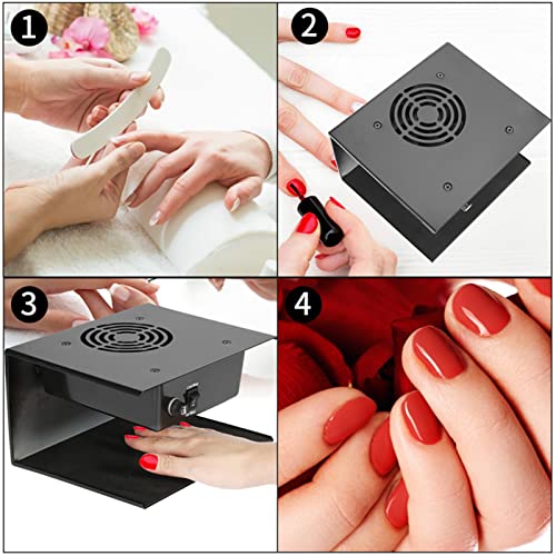 300W Nail Polish Dryer for Manicure & Salon Use - Fast Drying Fan with Cold & Warm Modes