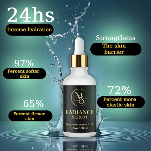 Vitamin C Serum for Face - Niacinamide Hyaluronic Acid Facial Serum - Anti Aging Serum with Ceramides - Glow for Sensitive Skin - Dark Spot Corrector Hydrating - 30 ml