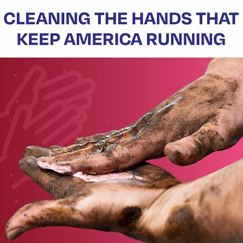 Grit Go 64oz Heavy-Duty Industrial Hand Cleaner for Grease, Oil & Rust – Moisturizing Exfoliating Paste (Pack of 1)