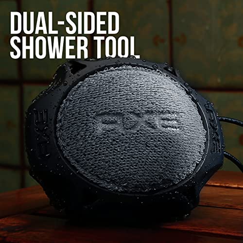 Axe Dual-Sided Shower Tool Skin Cleanser & Exfoliator for Smoother Skin