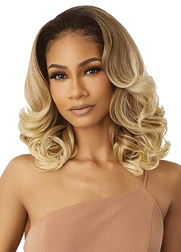 Outre Quick Weave Neesha H307 Half Wig Jet Black - Easy Self-Style Synthetic Hair
