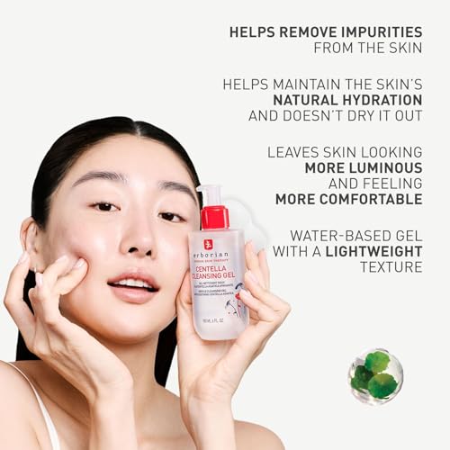 Gentle Centella Asiatica Face Wash - Korean Skin Care for Hydration & Detox