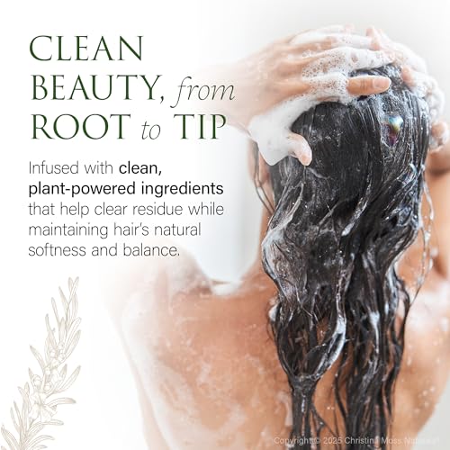 Fragrance Free Hair Shampoo for Daily Use - Natural, Sulfate-Free, 8 oz
