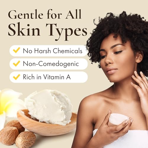 HalalEveryDay 28 oz Ivory Shea Butter – 100% Pure Unrefined African Shea from Ghana for Skin, Face, Body, Hair
