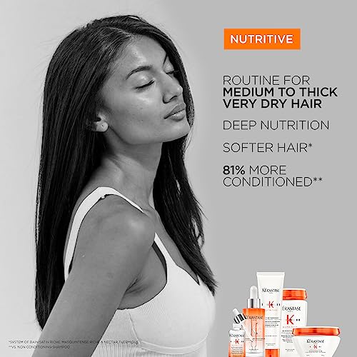 Kérastase Nutritive Nourishing Hair Mask - For Dry, Medium to Thick Hair - 6.8 Fl Oz - Pack of 1