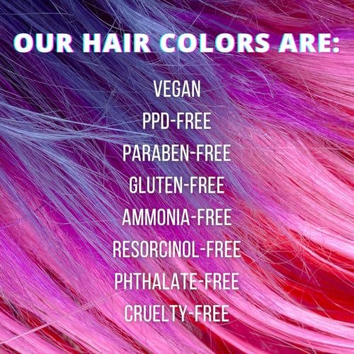Manic Panic Color Safe Shampoo & Conditioner Set - 8 oz for Vibrant Hair Care