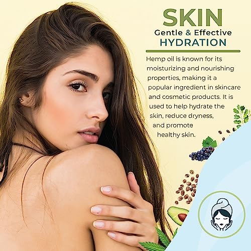Hemp Butter Set - 4 Ounce 2-Pack, Vegan Moisturizing Body & Skin Care