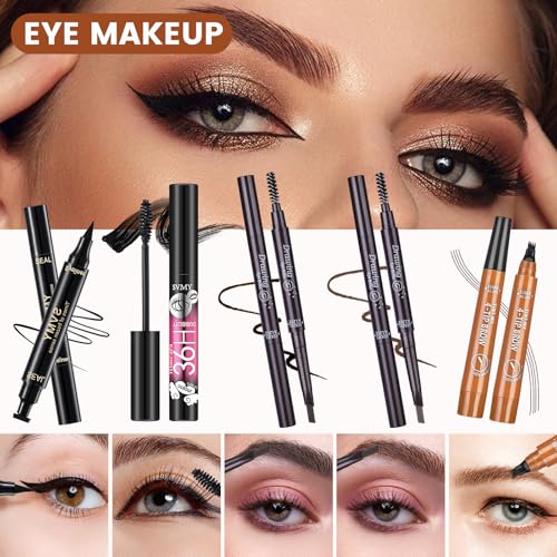 CHAFFUL All-in-One Makeup Kit for Women — Complete Gift Set w/ Brushes & Sponges