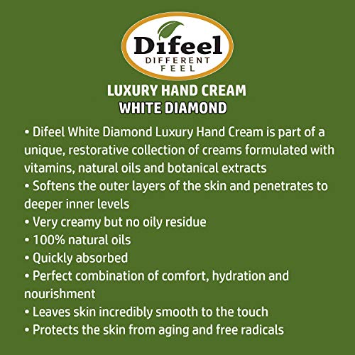 Difeel Intensive Hand Moisturizing Cream - White Diamond 1.4 ounce